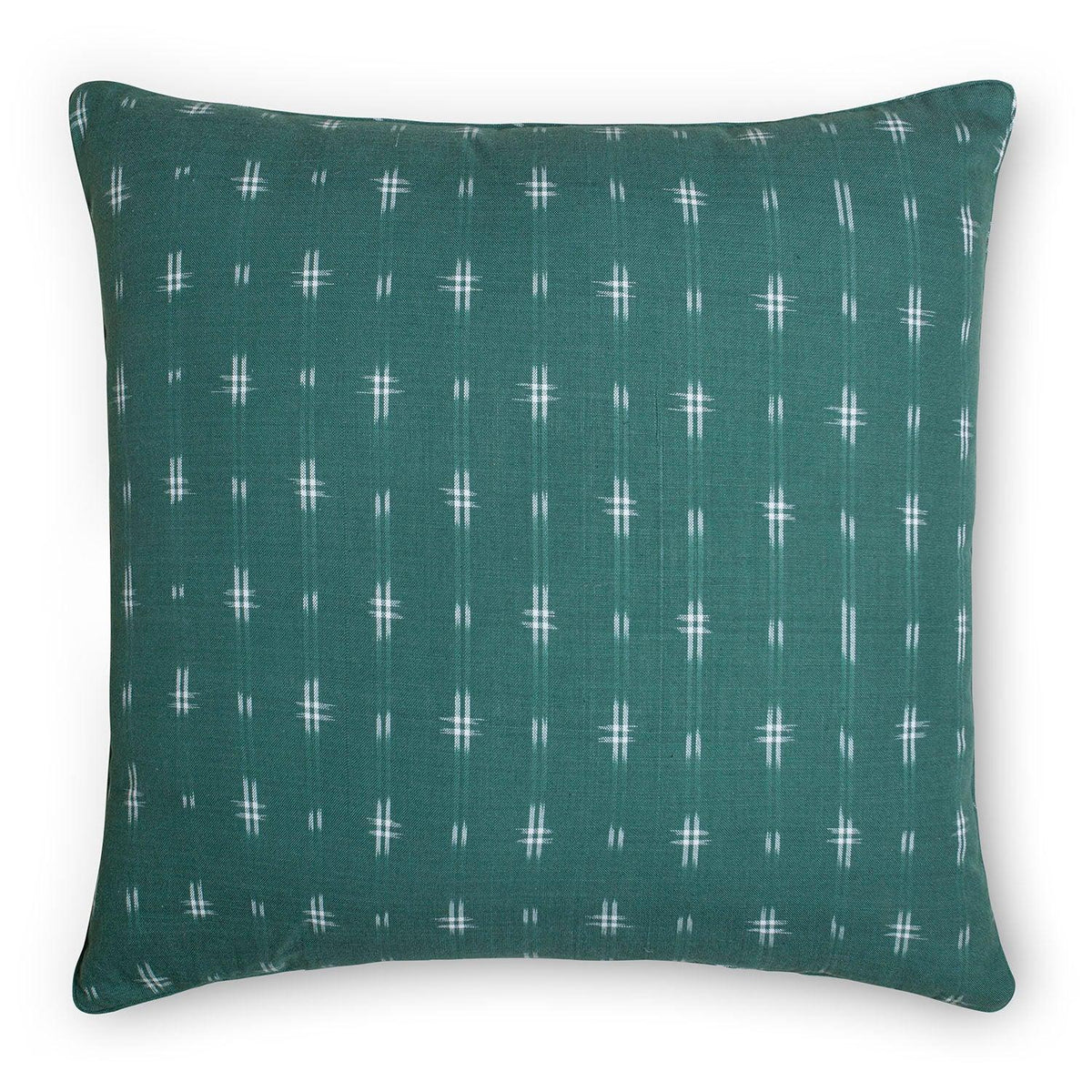 Cotton Ikat Cushion Cover - 18x18