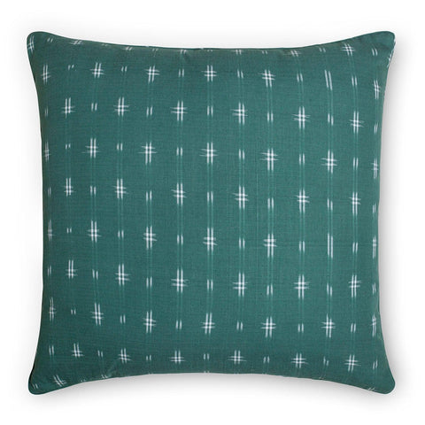 Cotton Ikat Cushion Cover - 18x18