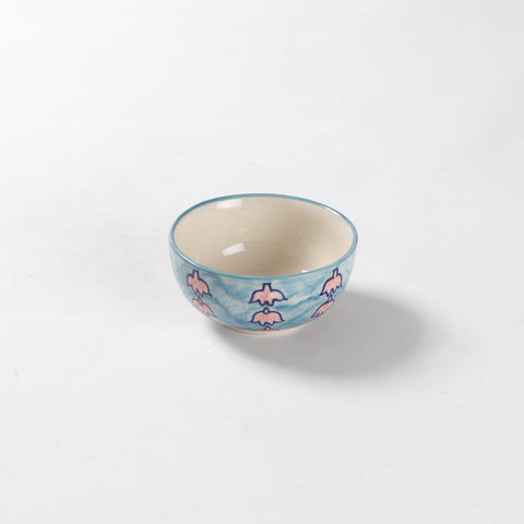 Ceramic Portion of Bowls - Set of 4, Kalamkari - Eyaas