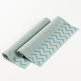 Hand Block Printed Cotton Table Mat - 13x18 Set of 2