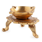 Chaumukhi Diya On Lotus