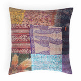 PatchWork Kantha Cushion Cover - 16x16