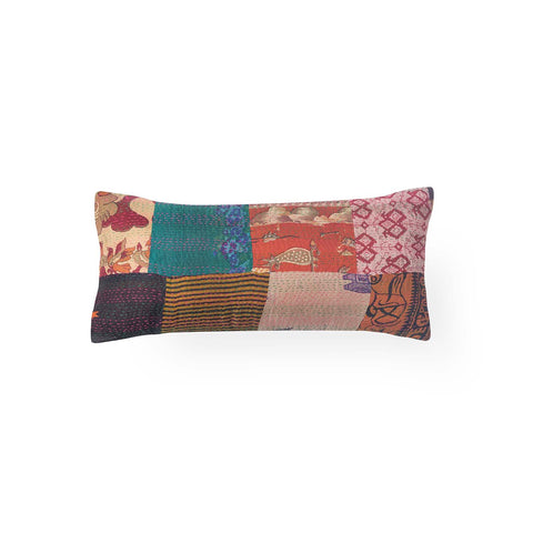 PatchWork Kantha Cushion Cover - 11X22