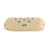 Hand Embroidered Bolster Cover - 30x10 SINGLE PC
