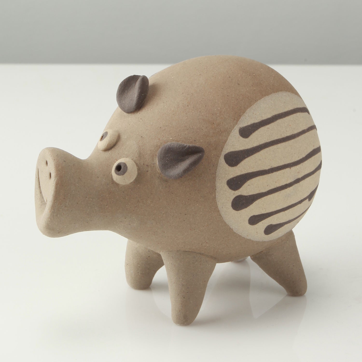 Miniature Clay Animals - Pigs
