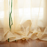 Handwoven Chanderi Curtain - 7ft / 84"
