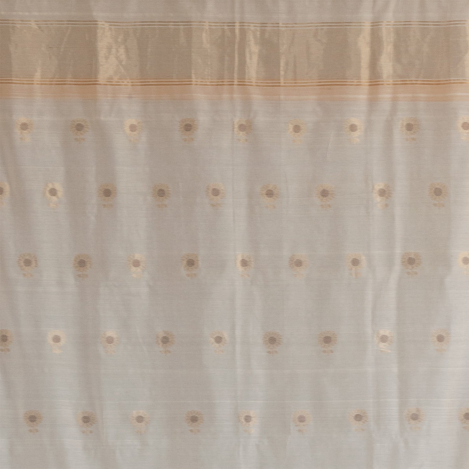 Handwoven Chanderi Curtain - 7ft / 84"