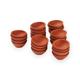 Clay Diya - Set of 12
