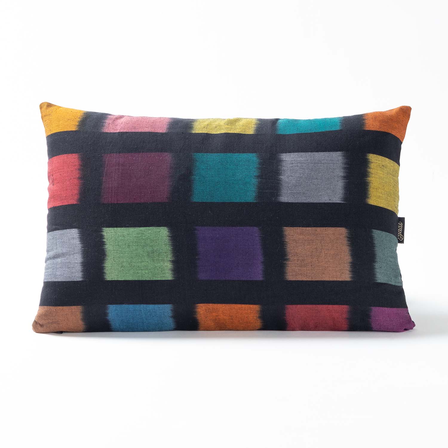 Handwoven Ikat Cushion Cover - 12x12