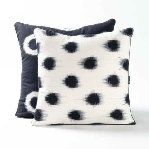 Ikat Cushion Covers Set of 2 – 18 & 16 inches Combo - Eyaas