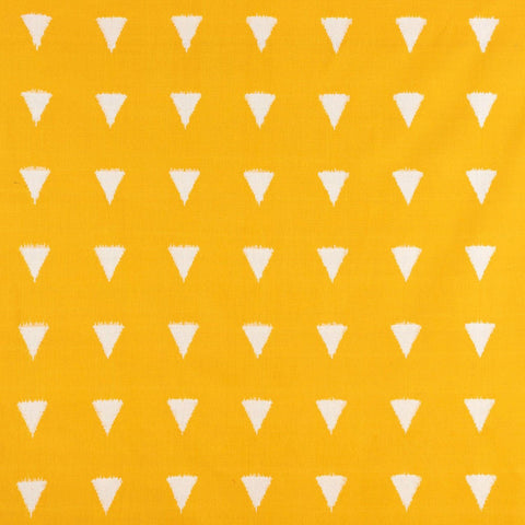 Upholstery Fabric Golden Yellow - Handloom Ikat 20x20 - Eyaas