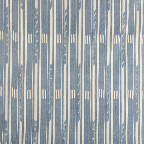 Upholstery Fabric Ice Blue & White- Ikat 20x20 - Eyaas