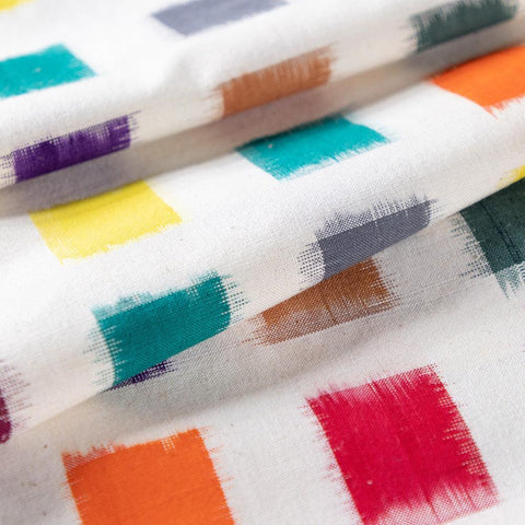 Upholstery Fabric Rainbow - Double Ikat 20x20 - Eyaas