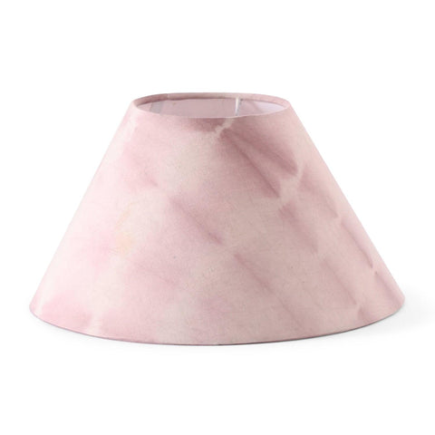Onion-Coloured Tie & Dye Cotton Lampshade, 6x10 - Eyaas