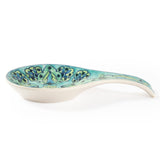 Hand Painted Ceramic Spoon Rests - 9x5.5