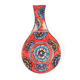 Hand Painted Ceramic Spoon Rests - 9x5.5
