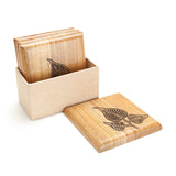 Teak Wood Coaster - 4x4