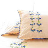 Hand Embroidered Bed Cover - 90x108