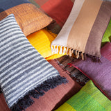 Woollen Cushions - 12x18 Green - Eyaas