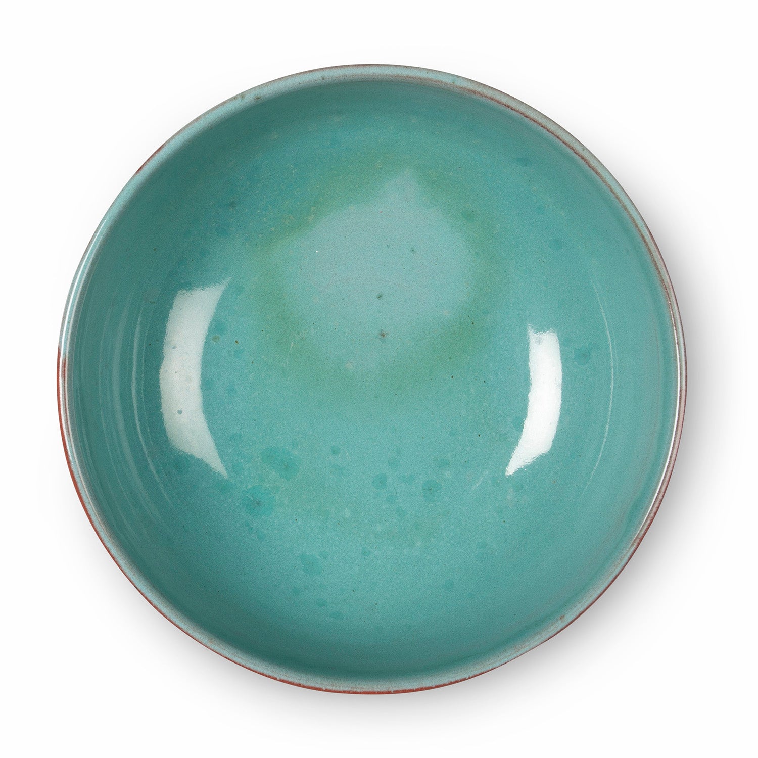 Glazed Terracotta Bowl - 6"