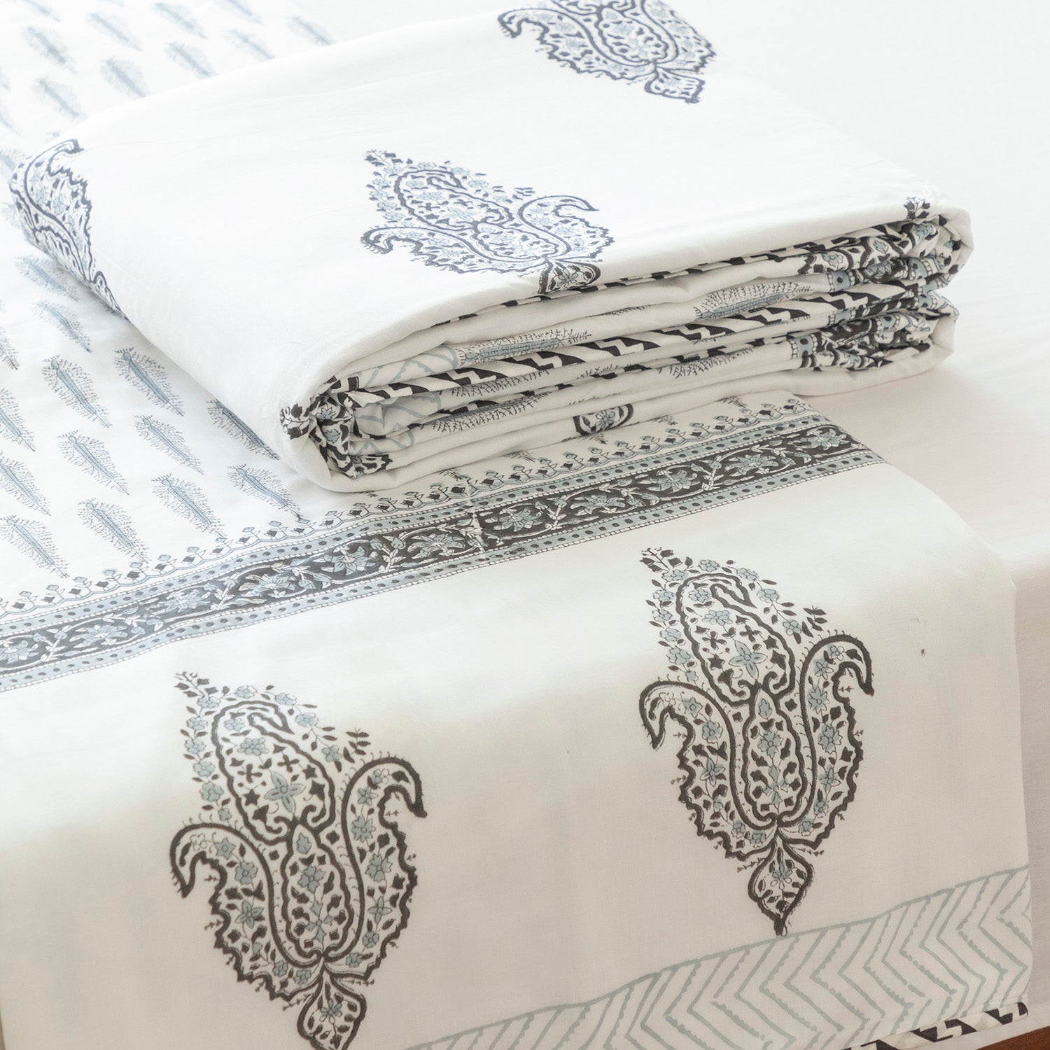 Block Print Cotton Dohar - 60x90