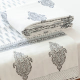 Block Print Cotton Dohar - Set of 2 - 60x90