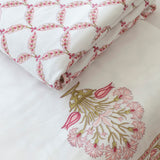 Block Print Cotton Dohar - 60x90