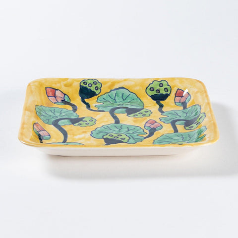 Water Lily 6-Piece Ceramic Dinner Set - Eyaas