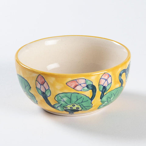 Water Lily 6-Piece Ceramic Dinner Set - Eyaas